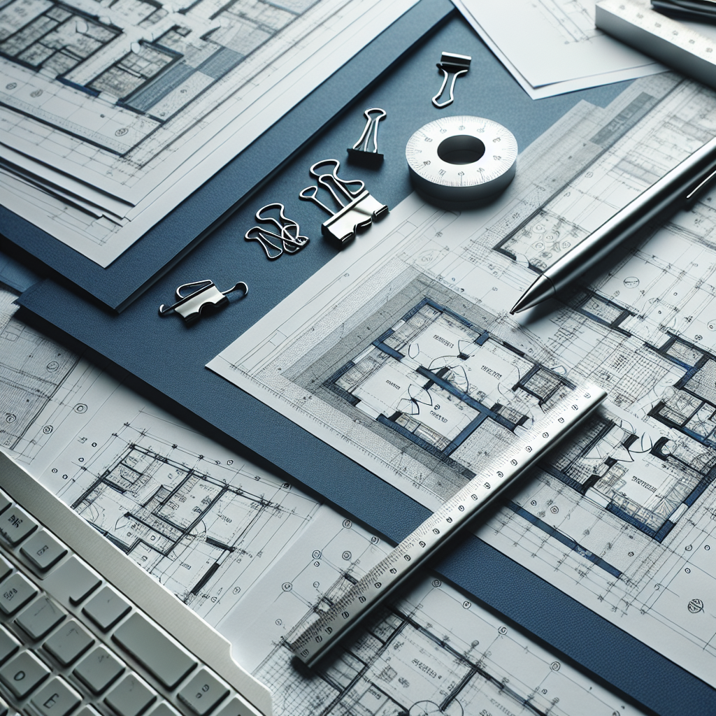 Architectural blueprints and regulatory cost planning